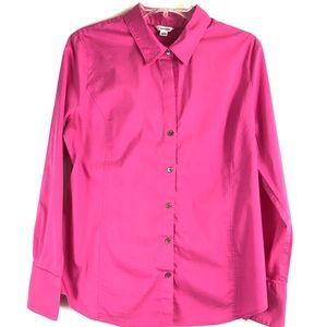 Calvin Klein Fuchsia Button Shirt